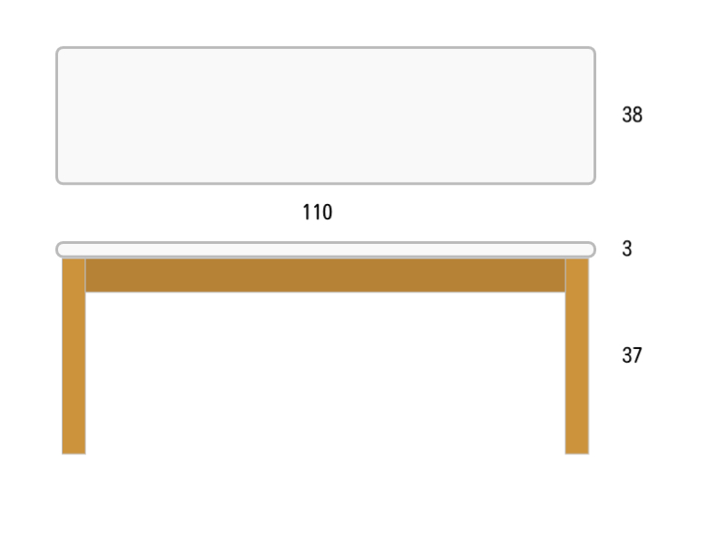 ベンチサイズ詳細